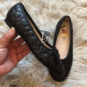 Zara kids girls Mickey Mouse flats